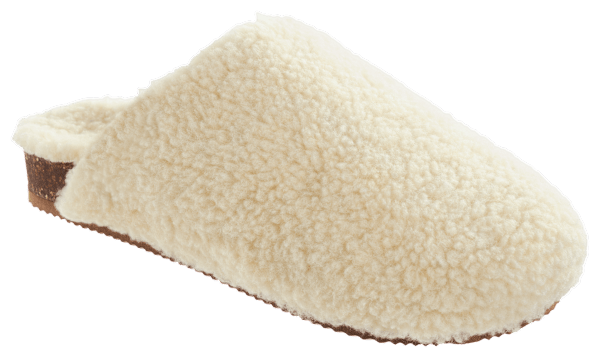 Natural Reflections Berber Slippers - Cream - 6M