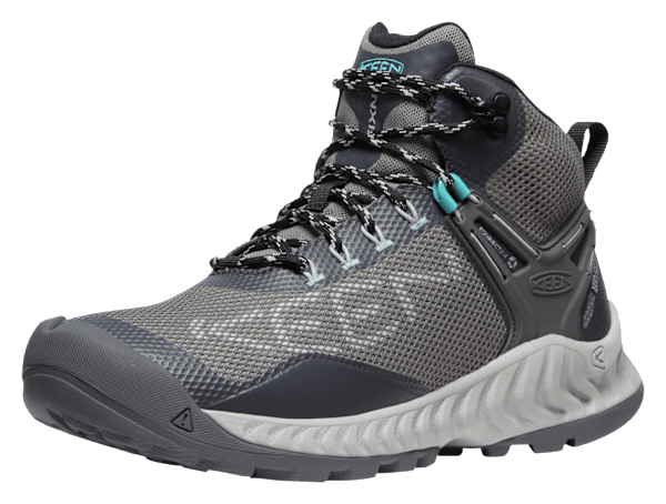 KEEN NXIS EVO Mid Waterproof Hiking Boots for Ladies - Magnet/Ipanema - 8.5M