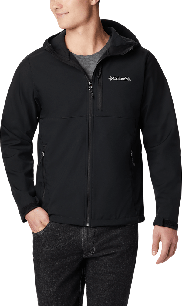 Columbia Ascender Hooded Softshell Jacket for Men - Black - M