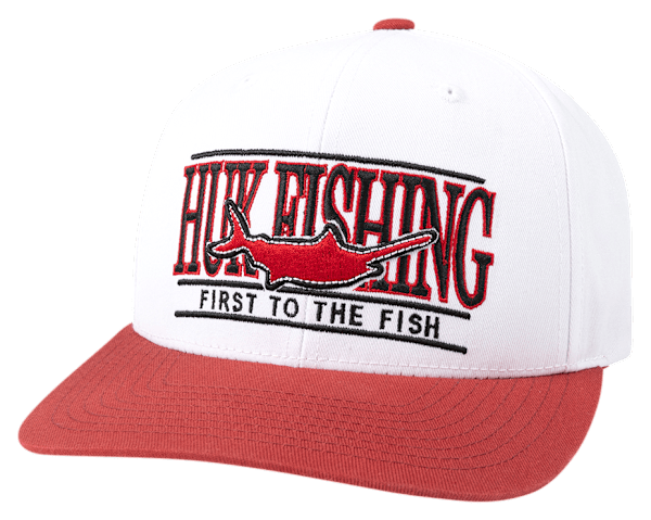 Huk Flat Bill Snapback Cap