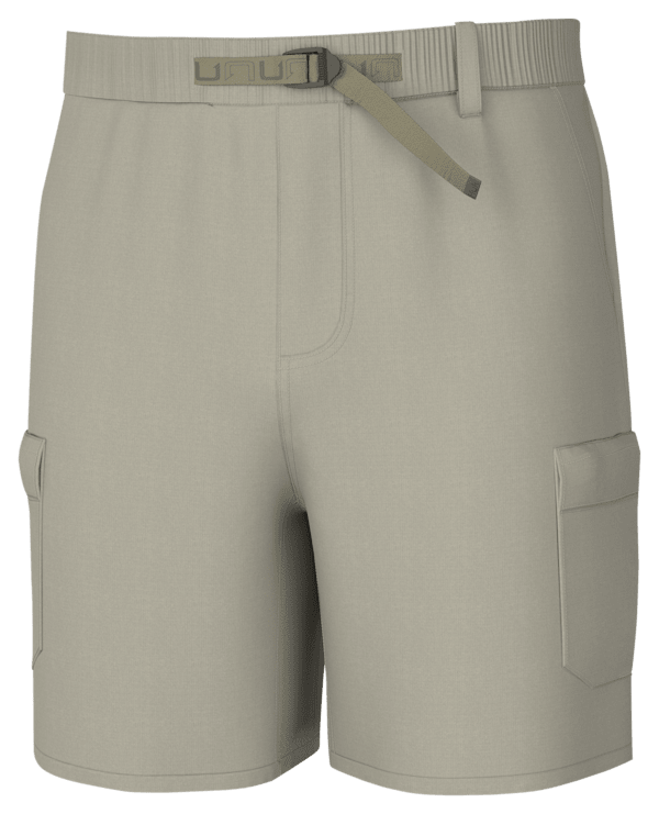 Huk Creekbed Cargo Shorts for Men - Khaki - S