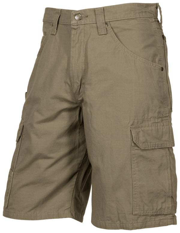 Wrangler Riggs Workwear Ripstop Ranger Cargo Shorts for Men - Medium Khaki - 38
