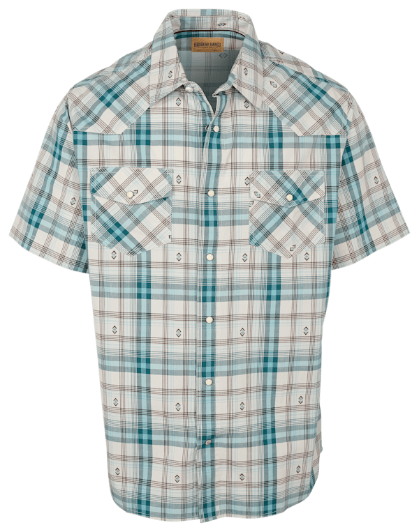 RedHead Ranch Jasper County Short-Sleeve Shirt - Tidepool - L