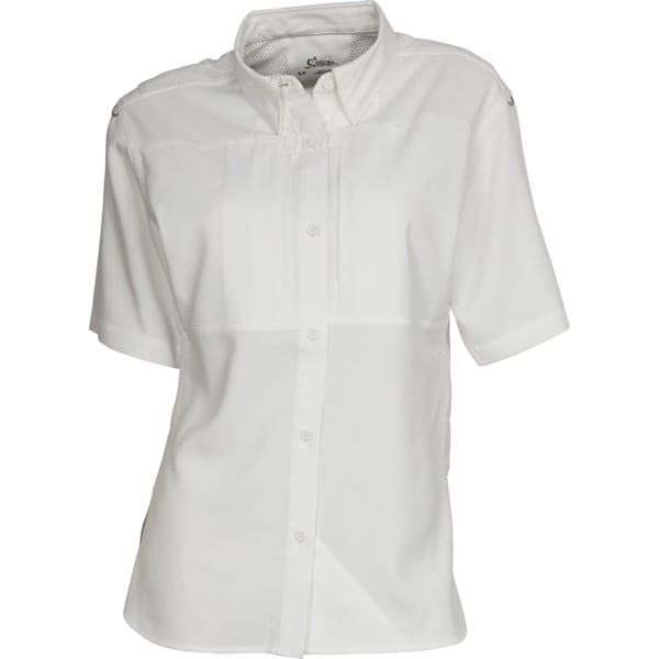 World Wide Sportsman Marina Short-Sleeve Shirt - Bright White - XXL