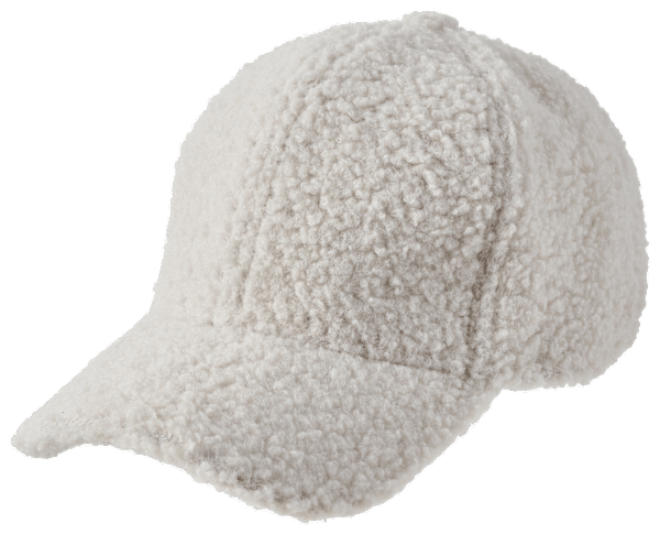 Natural Reflections Curly Sherpa Adjustable Cap for Ladies