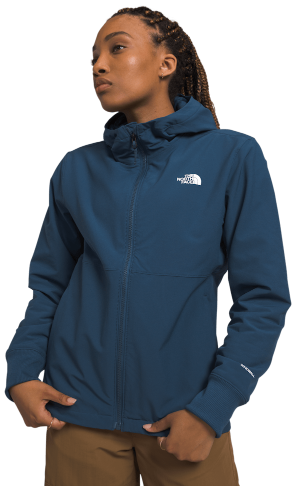 The North Face Shelbe Raschel Long-Sleeve Hoodie for Ladies - Shady Blue - M