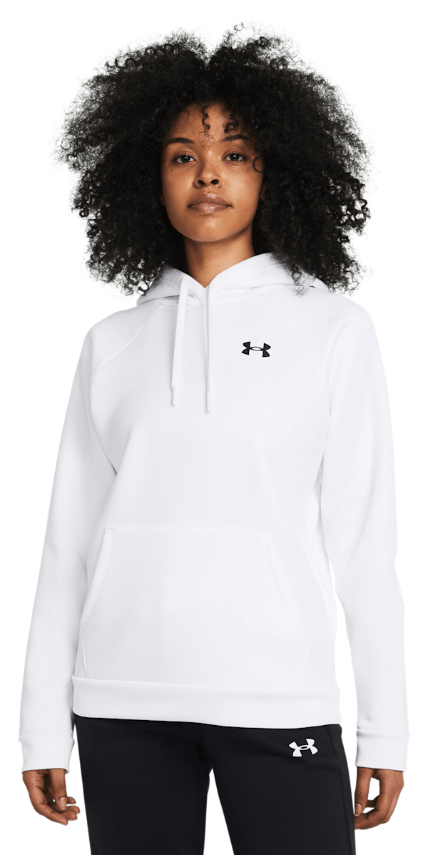 Under Armour Fleece Long-Sleeve Hoodie for Ladies - White - M
