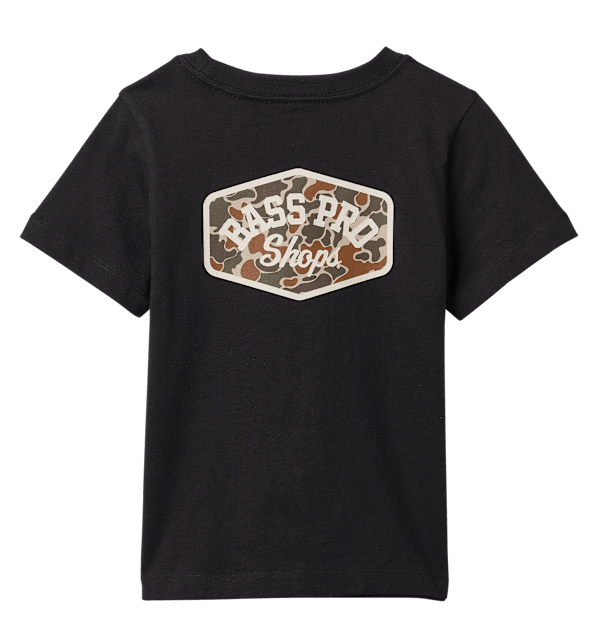 Bass Pro Shops Chest Logo Short-Sleeve T-Shirt for Toddlers - Black - 2T