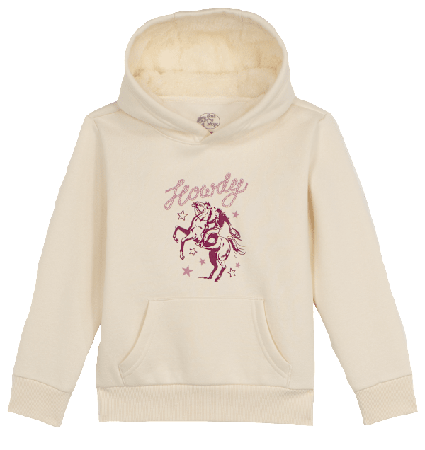 Bass Pro Shops Western Graphic Hoodie for Toddlers - Whisper White - 2T