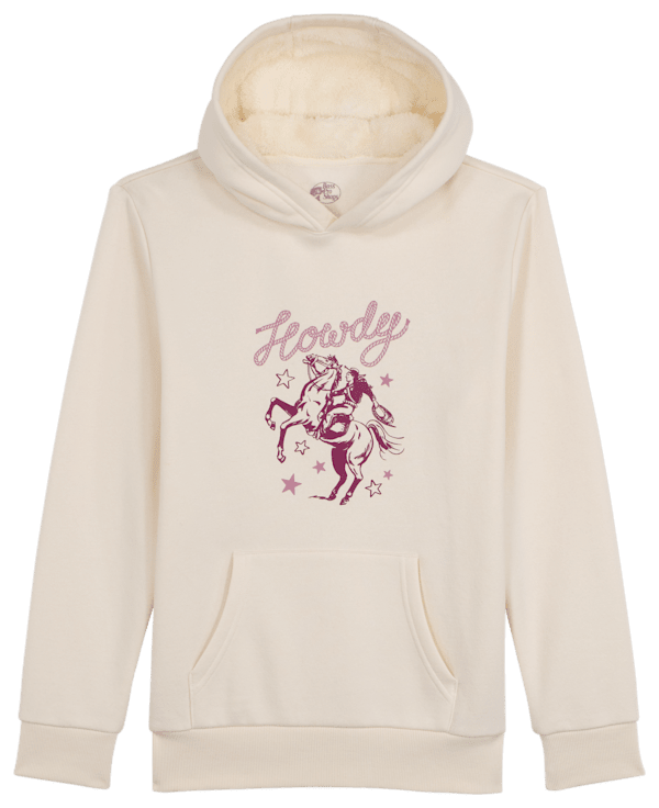 Bass Pro Shops Western Graphic Hoodie for Kids - Whisper White - L