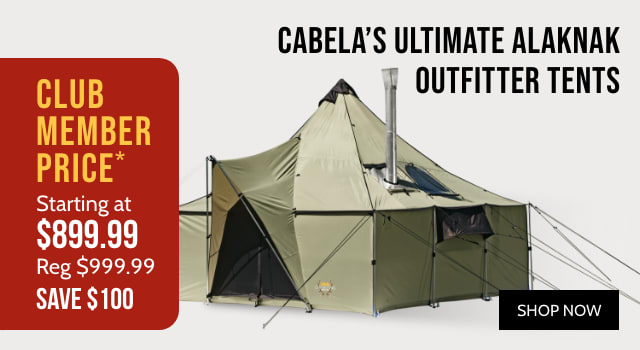 Cabela’s Ultimate alaknak 12 X 20 Outfitter Tent