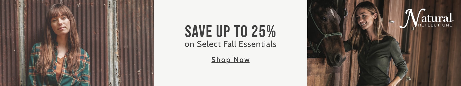 Save up to 25% on Select Fall Essentials