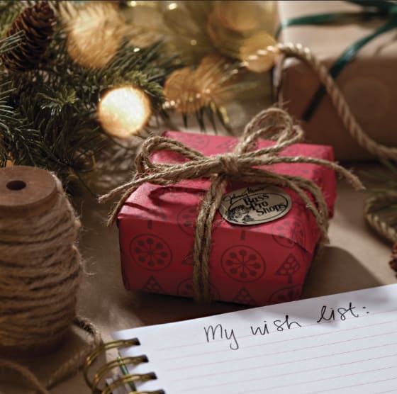 Christmas box message