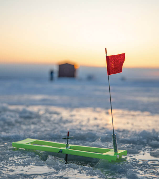 ice fishing