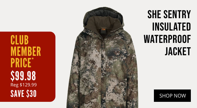 SHE Sentry Insulated Waterproof Jacket for Ladies