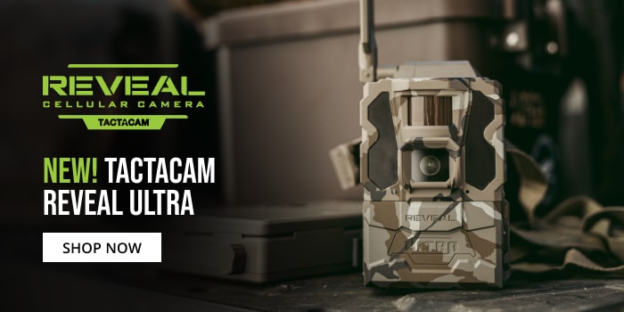 Reveal cellular camera. tactacam. NEW! Tactacam reveal ultra. Shop Now.