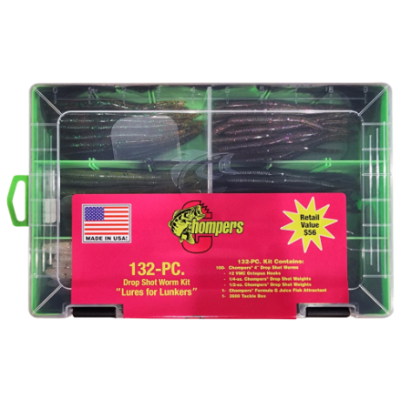 chomper tackle bag Pure Crappie 3 Tray Fishermans having the right gear is key to making every moment unforgettable. NEW!!! Chompers Skirted Twin Tail