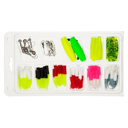 Kit De 120 Appâts De Pêche Pour Crappie Et Panfish