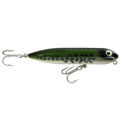 bass blow up on zara spook lure Heddon If you like throwing Zara Spooks and prop baits Heddon Zara Spook Puppy -