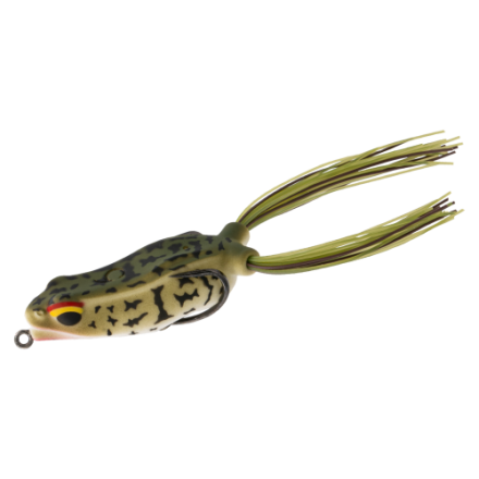 6th Sense Vega Frog Topwater Fishing Lure - Heavy Duty 5/0 Hook For Bass