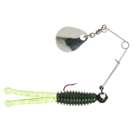20 Pièces Spinner Pêche 44mm - Lames Goutte D'eau Platine - Pour Leurres, Gabarits, Spinnerbaits - 7