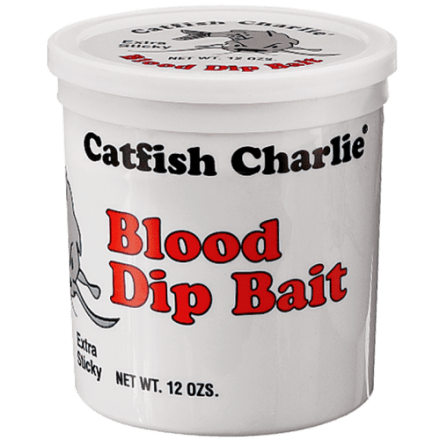 Catfish Charlie Dip Bait Worms - 12 Pack Of Soft Plastic Trailers For Catfish Fishing