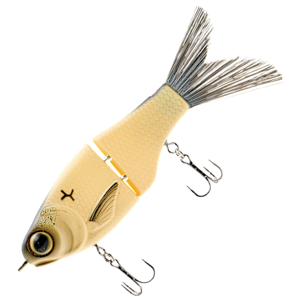 6th Sense Draw 6.5 Glide Bait (Bone Pearl) – Esca A Nuoto Perfetta Per Predatori D'Acqua Dolce
