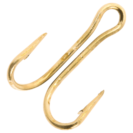 double prong hooks for fishing Fathom Trolling Spun Single Hookset 11/0 MUSTAD 7691S The forged Classic Mustad Double Tuna replacement hook is designed for big plugbaits Double Hook Fishing Gear for