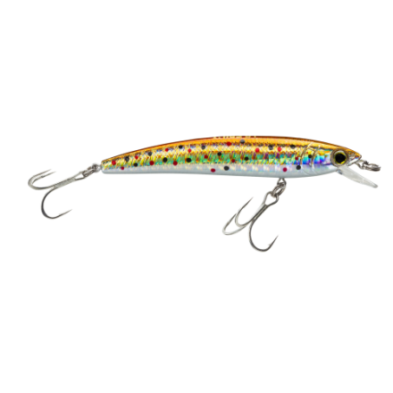 Leurre Yo-Zuri 3DS Minnow – Plongeant 0,3-0,6 M, Finition 3D Prismatique, Eau Douce/salée