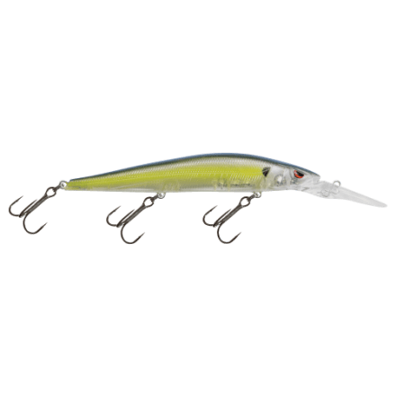 SPRO McStick 110 Suspending Fishing Lure – Ayu Color, 3 Gamakatsu Treble Hooks, Life-Like Finish - View #4