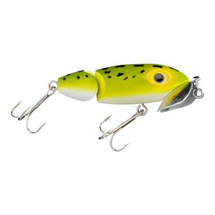 Leurre De Surface Arbogast XL Muskie Jitterbug, Coloris Perche, 4 1/2 Pouces - Neuf