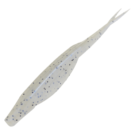Dolittle&Fishmore 4'' Jerk Minnow (Fluke) Fishing Lures - Watermelon Clear Gold - For Bass & Walleye - Made In USA
