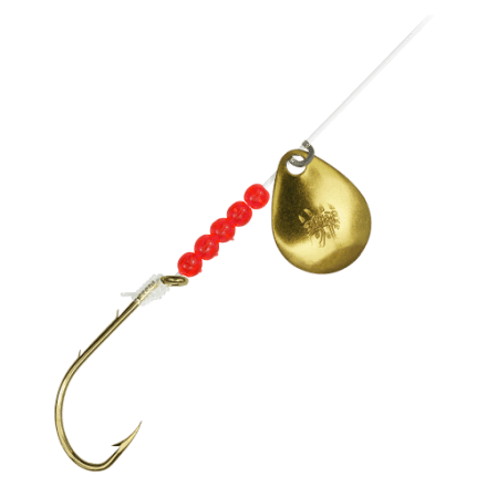 bear paw fishing lures Bear Paw Tackle Flicker Snelled Short Shank Hook