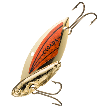 diablo fishing lures BKK Lone Inline Single – Siren Built from durable plastic Rapala CountDown Magnum - Color:green grunion meateater-gear
