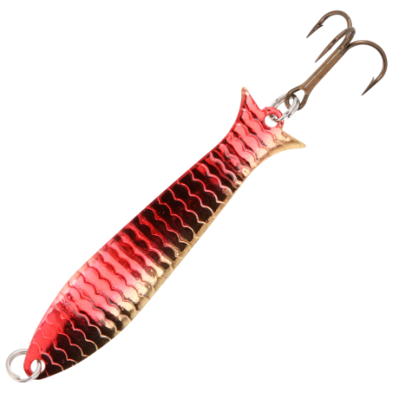 brown coronation spoon fishing lure P-Line Pro Steel Gold/Fluorescent Red / 2/3 oz Pro Kings Regular Spoons use a custom stamped spoon blade with a specific shape and curve Hal Brown Co. Brown's Original