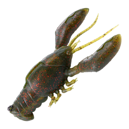 Leurre Souple Megabass Sleeper Craw – 3 Pouces – 5/8 Oz – Midnight Glow – Pêche Carnassier