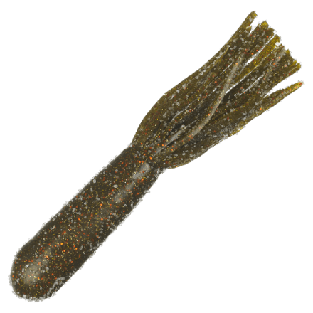2 Leurres Strike King Bitsy Tube – Black Neon & Chartreuse Pepper – Neufs