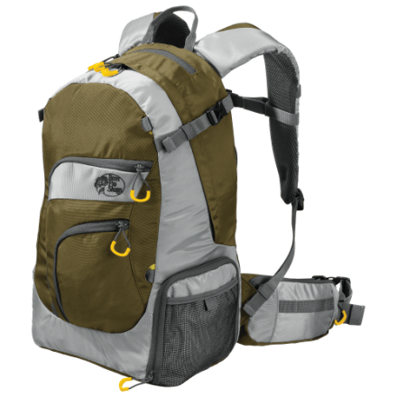 Burton fishing lure backpack top