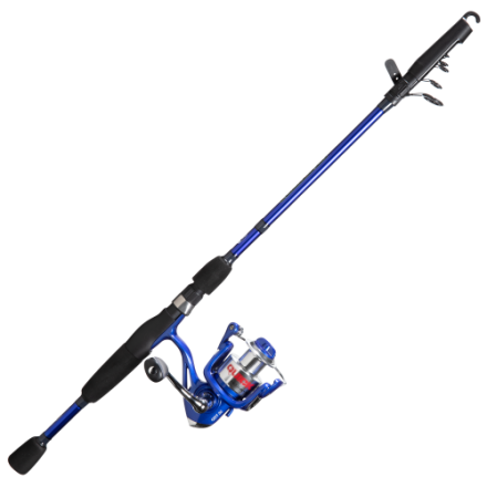 Bass Pro Shops Lunker Gear Rod & Reel Spincast Combo Kit