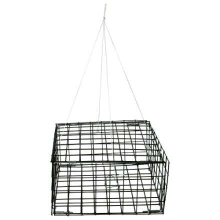 Piège à Crabe,Plié Filet de Pêche,Portable Pliable 6-12 Trous