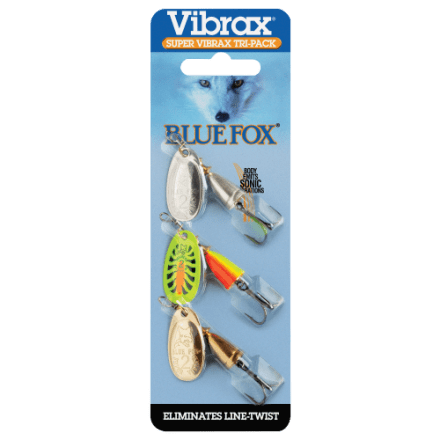 トリスリナックス Blue Fox® Super Vibrax® Inline Spinning Tri-Pack | Bass Pro Shops