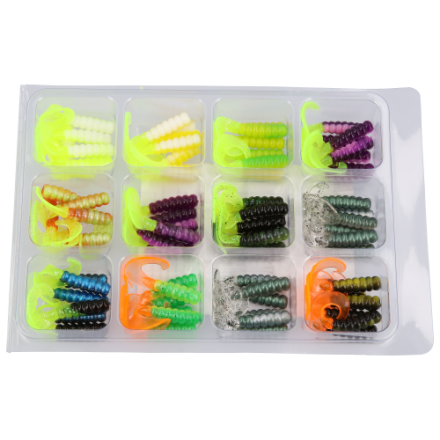 Kit De Pêche 120 Pièces Bug Eye Jigs - Pour Panfish, Crappie, Perche, Brème, Bass