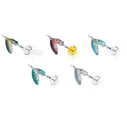 Blue Fox Flash Series Deep Runner Spinner Kit - Land Big Fish