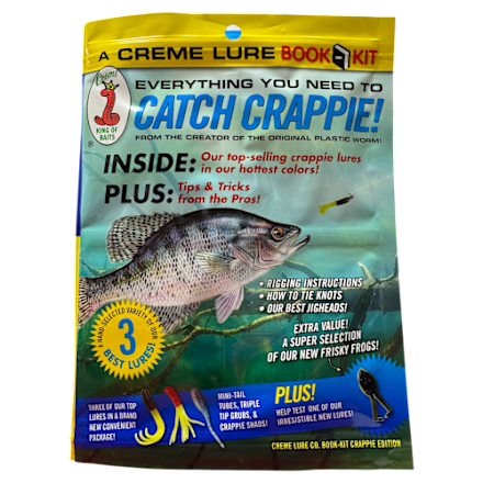 crappie fishing lure kits Lake Pro Tackle Crappie/Panfish Kit Crappie Tackle Set Arkie Lures Bp-112 Assorted Fishing