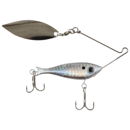 Leurre rigide coulant de type jerkbait, avec hameçon tripe renforcé
