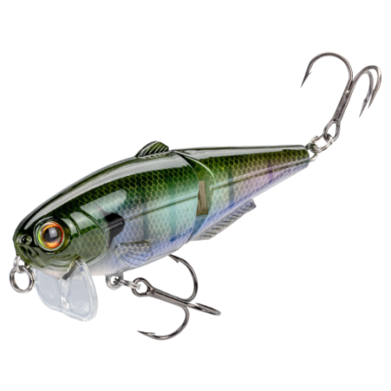 battery powered natural shad lure for bass M-Series Lipless Crankbait for ideal swimming action. Water Wood BDS 1 D