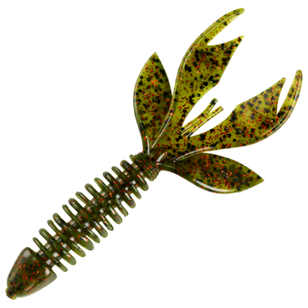 Yum Lures YCR302 Christie Critter Pastèque/flocon rouge, 3,5