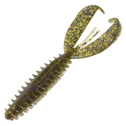 Zoom Z-Craw Jr. 3.5 Inch Soft Plastic Baits - 8 Pack For Bass Fishing