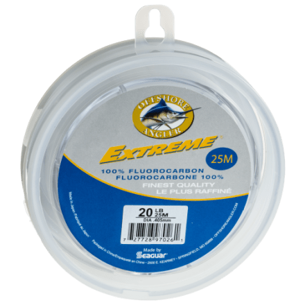 Dragon - Bas De Ligne Fluorocarbone Invisible - Lot De 2 Pièces, Résistance 8/10/15/20/25 Kg - Pour Pêche En Eau Douce Et Mer