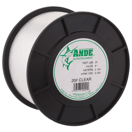 Ande Premium, 1lb Spool Pink 50lb